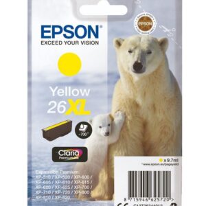 INK CARTRIDGE YELLOW 26XL/C13T26344020 EPSON