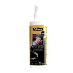 Fellowes Screen Cleaning Spray - 250ml, Anti-Static, Streak-Free