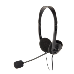 Gembird MHS-123 Stereo Headset - Volume Control, Black