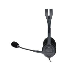 Logitech H111 Stereo Headset - Grey, 3.5mm Jack