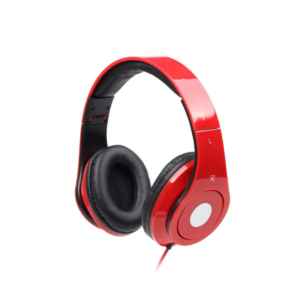 Gembird Detroit MHS-DTW-R Folding Stereo Headset - Red, With Microphone
