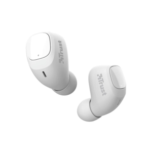 Trust Nika Compact Bluetooth Wireless Earphones - White