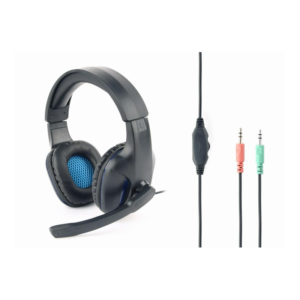 Gembird GHS-04 Gaming Headset with Volume Control - Black