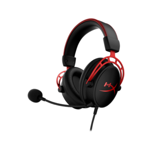 HyperX Cloud Alpha Pro Gaming Headset - Dual Chamber Drivers, Red