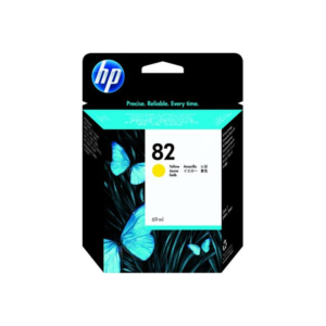 HP 82 Ink Cartridge - Yellow, 69ml