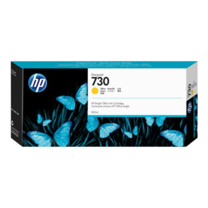 HP 730 Yellow DesignJet Ink Cartridge - 300ml, High Capacity