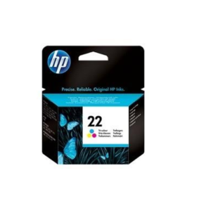 HP 22 Tri-Colour Ink Cartridge - Cyan, Magenta, Yellow