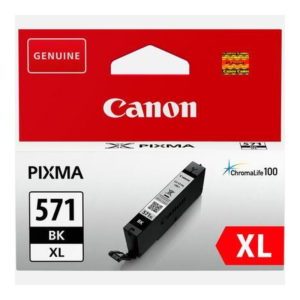 Canon CLI-571XL Black Ink Cartridge - High Yield, 7ml