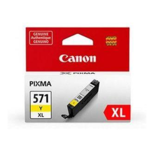 Canon CLI-571XL Yellow Ink Cartridge - High Yield, 7ml