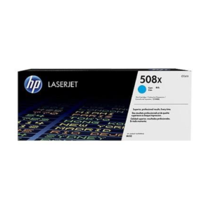 HP 508X High Yield Cyan Toner Cartridge - 9,500 Pages