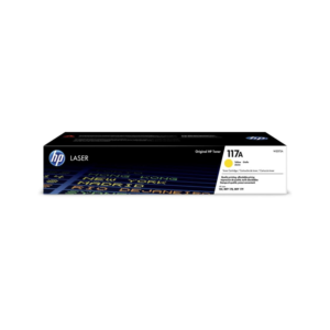 HP 117A Yellow Toner Cartridge W2072A - 700 Pages