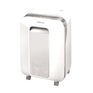 Fellowes Powershred LX201 Micro-Cut Shredder - 100% Jam Proof, White