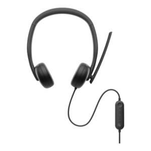 Dell WH3024 Wired Headset - AI Noise Cancellation