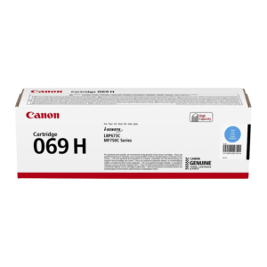 Canon 069H High Yield Cyan Toner Cartridge - 5,500 Pages