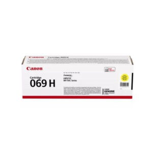 Canon 069H High Yield Yellow Toner Cartridge - 5,500 Pages