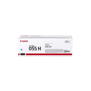 Canon 055H High Yield Cyan Toner Cartridge - 5,900 Pages