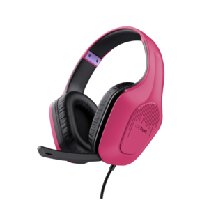 Trust GXT 415P Zirox Gaming Headset - Pink