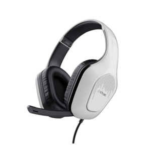 Trust GXT 415 Zirox Gaming Headset - White, Lightweight