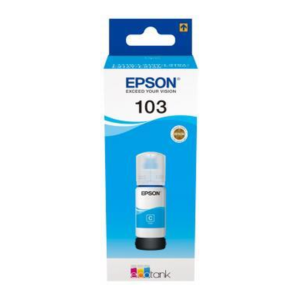Epson 103 EcoTank Cyan Ink Bottle - 65ml