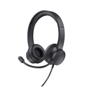 Trust HS-201 USB PC Headset - Lightweight with Microphone